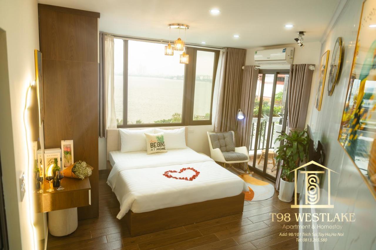 האנוי T98 Westlake Trich Sai - Tay Ho Center Lake View Studio מראה חיצוני תמונה