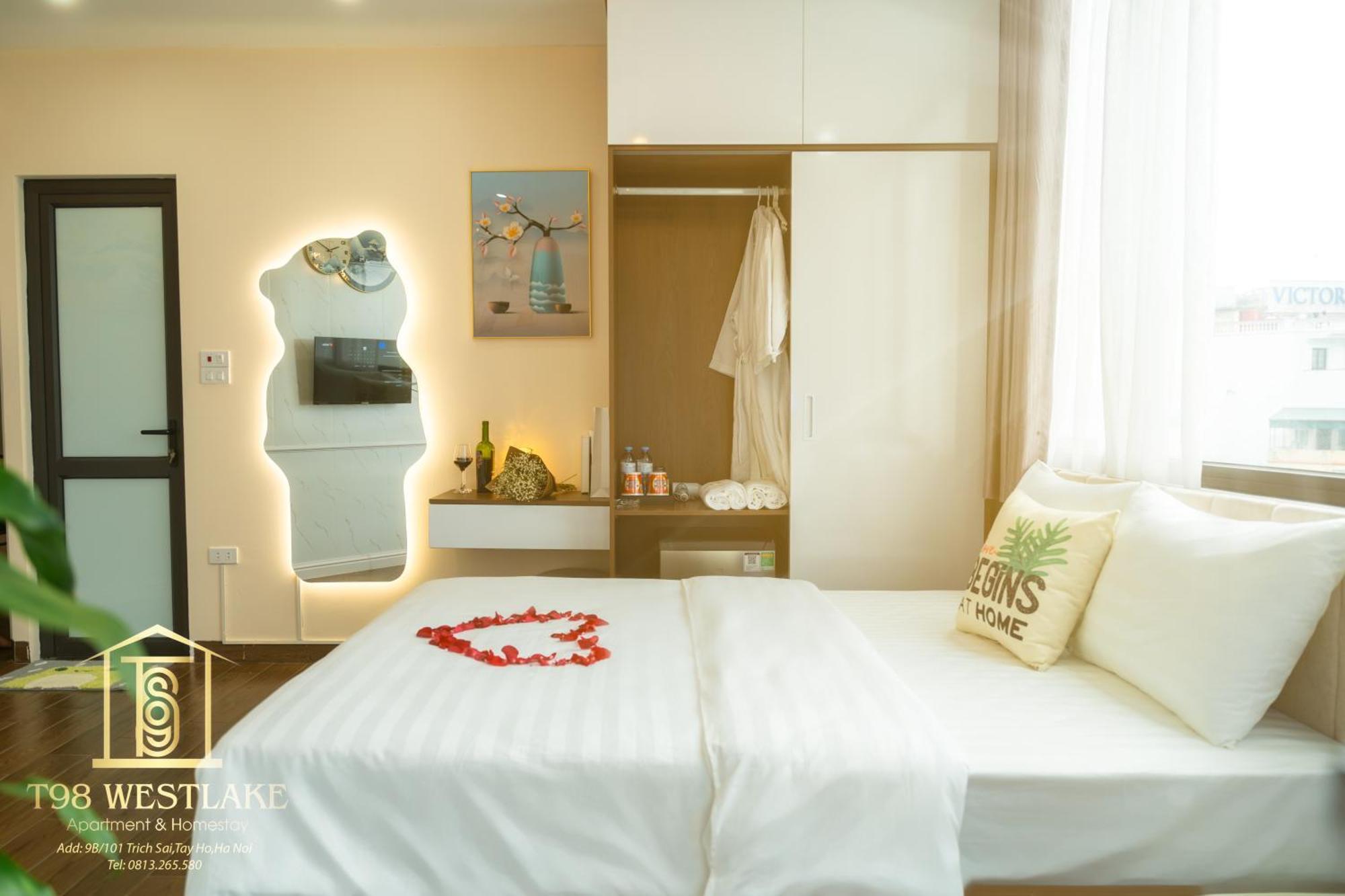 האנוי T98 Westlake Trich Sai - Tay Ho Center Lake View Studio מראה חיצוני תמונה
